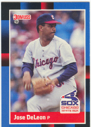 1988 Donruss Baseball Cards    059      Jose DeLeon